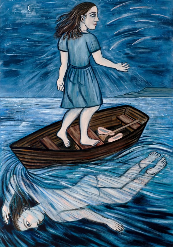 Eileen Cooper, Velvet Sea, 2024