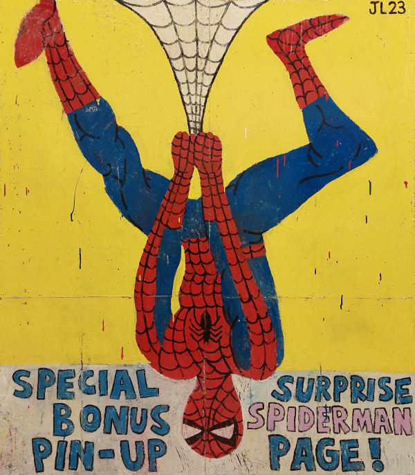 Joachim Lambrechts, Special surprise bonus, Spiderman pin-up page, 2023
