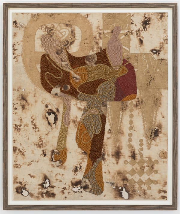 Modupeola Fadugba, Beaded Saddle, 2025