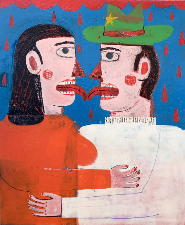 Joachim Lambrechts, ‘The French kiss’, 2020