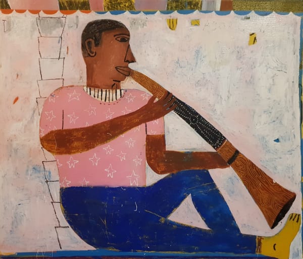 Joachim Lambrechts, Didgeridoo Player, 2020