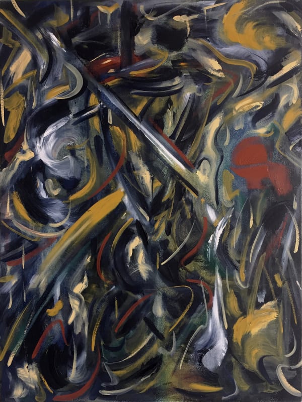 Richard Stone, Heraldic falling ii, 2017