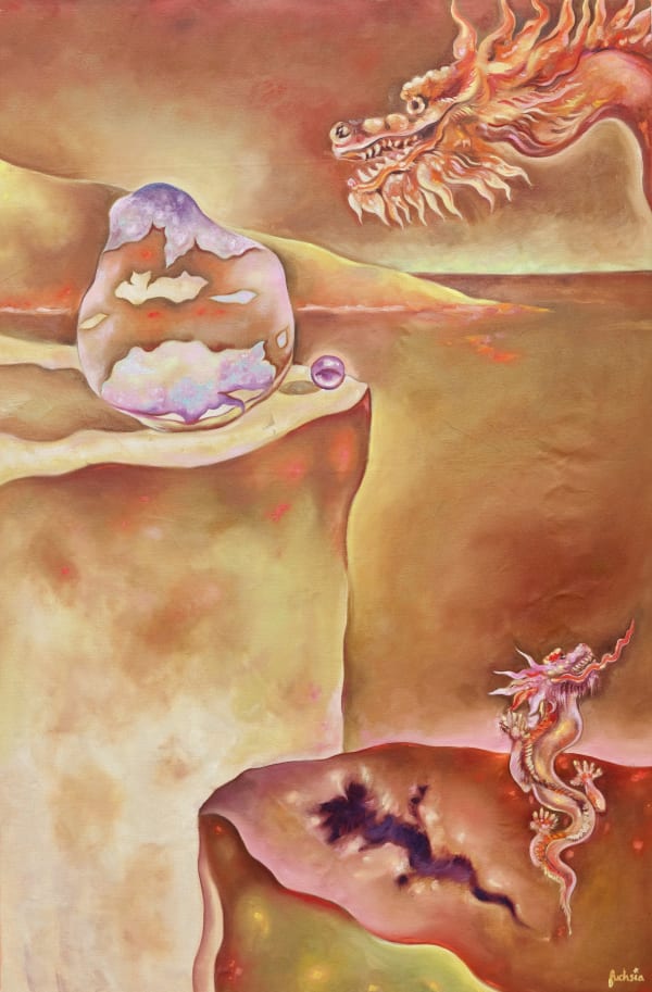 Fuchsia, If you can't see it, does it even exist?, 2023