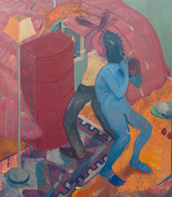 Lee Simmonds, Un chat dans la maison, 2020