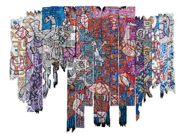 Gerald Chukwuma, CLOUD OF MANY WITNESSES: "Purple Blues", 2023