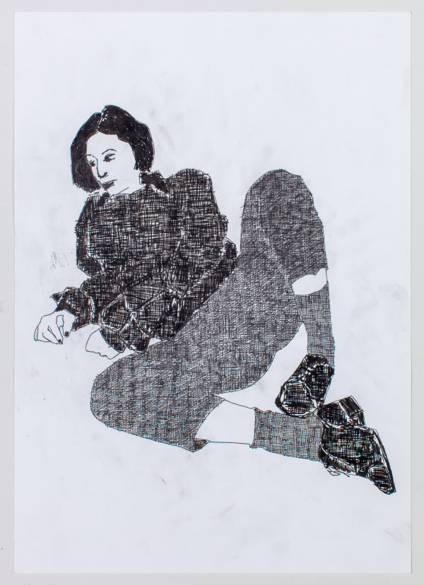 Sara Berman, Lounging Study, 2021