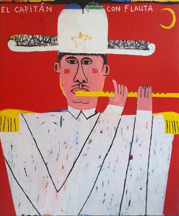 Joachim Lambrechts, El Capitan con flauta, 2020