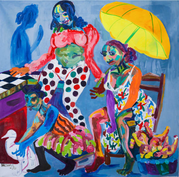 Wycliffe Mundopa, Cooking in the same pot, 2020