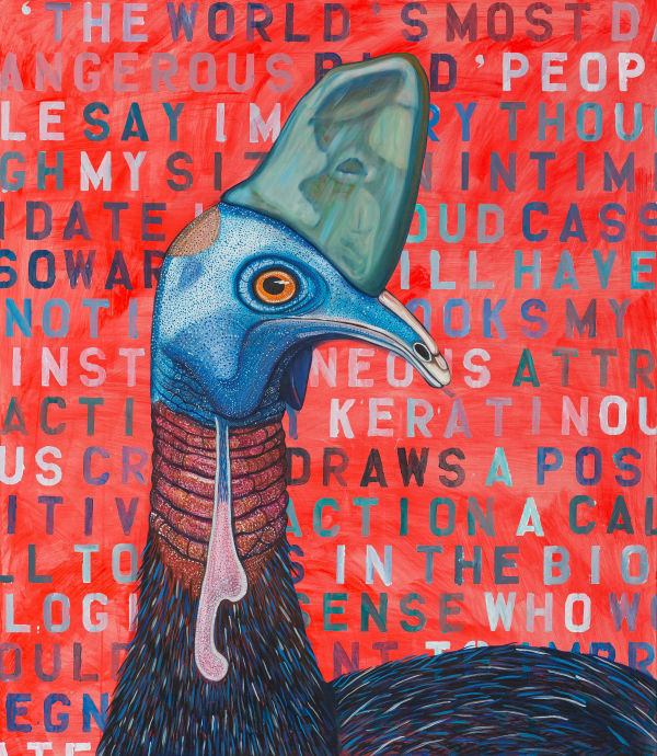 Celina Teague, The Cassowary, 2020