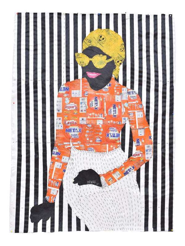 Rufai Zakari, Hassana in her Yellows, 2021