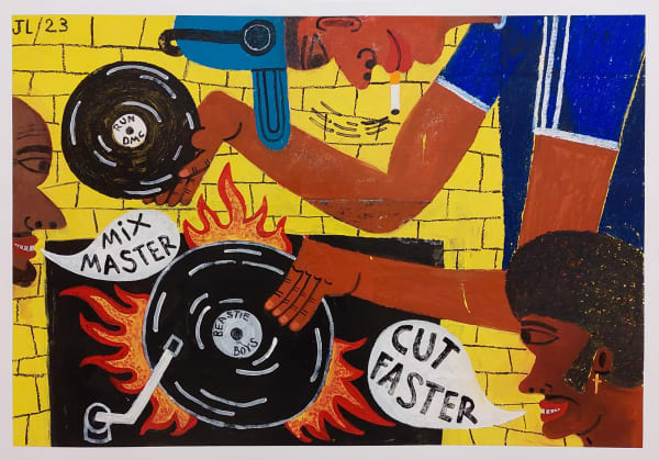 Joachim Lambrechts, Mix master Cut faster, 2023