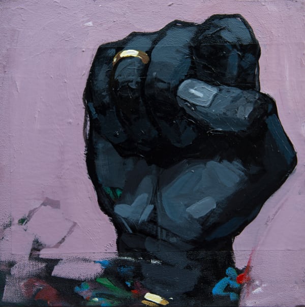 Dawit Abebe, Hands Matter G, 2022