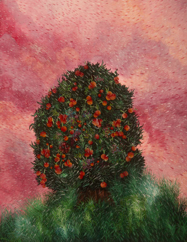 Rabia S. Akhtar, Windswept Tree, 2025