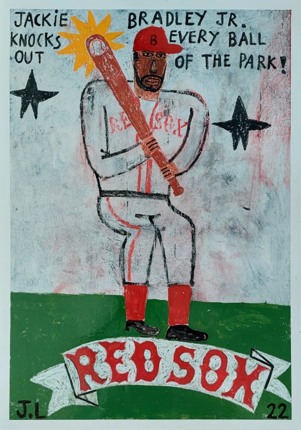 Joachim Lambrechts, Jackie Bradley JR knocks every ball out of the park (Red Sox), 2022