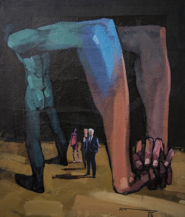 Dawit Abebe, Long Hands 8, 2019