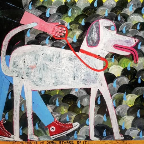 Joachim Lambrechts, Walking the Dog, 2020