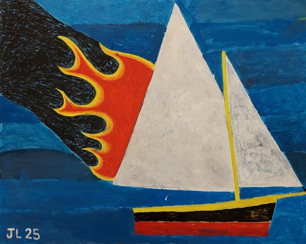 Joachim Lambrechts, Sailboat, 2025