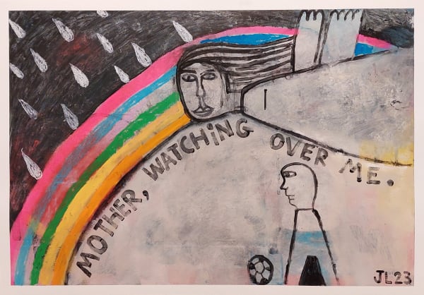 Joachim Lambrechts, Mother, watching over me, 2023