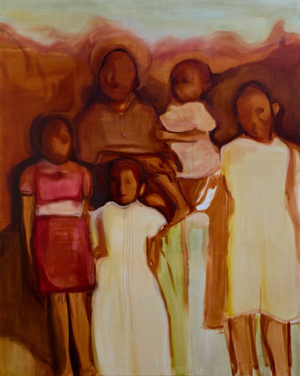 Sikelela Owen, Edna, Edith, Edlyne and Edlue (Ida's girls), 2025