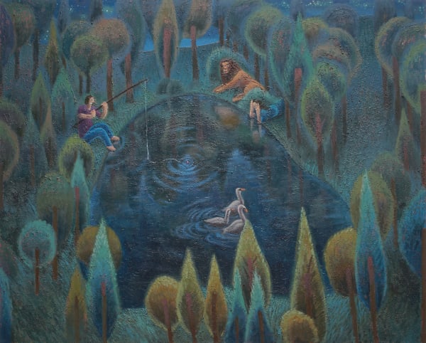 Ralf Kokke, Dark Forest Swans (Zwanen In Een Donker Bos), 2025