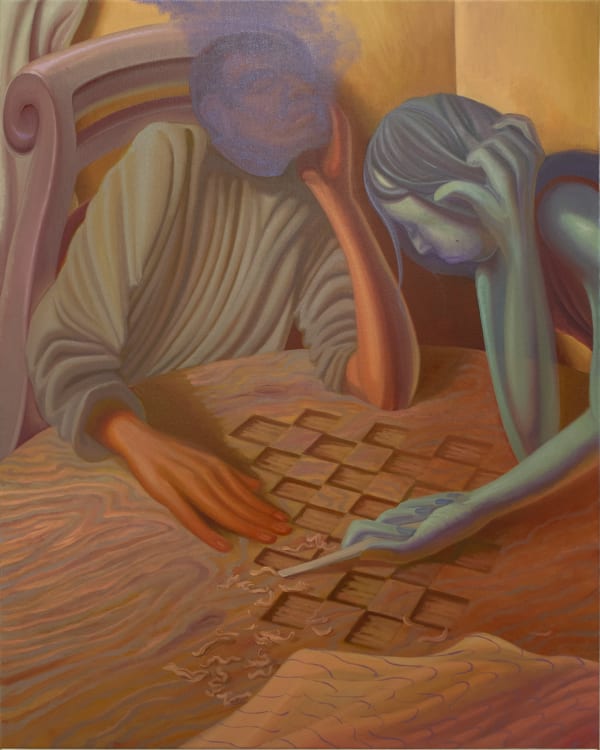 Lee Simmonds, Untitled (tablecloth), 2025