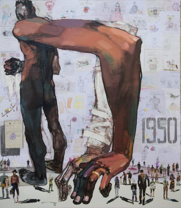 Dawit Abebe, Long Hands 25, 2021