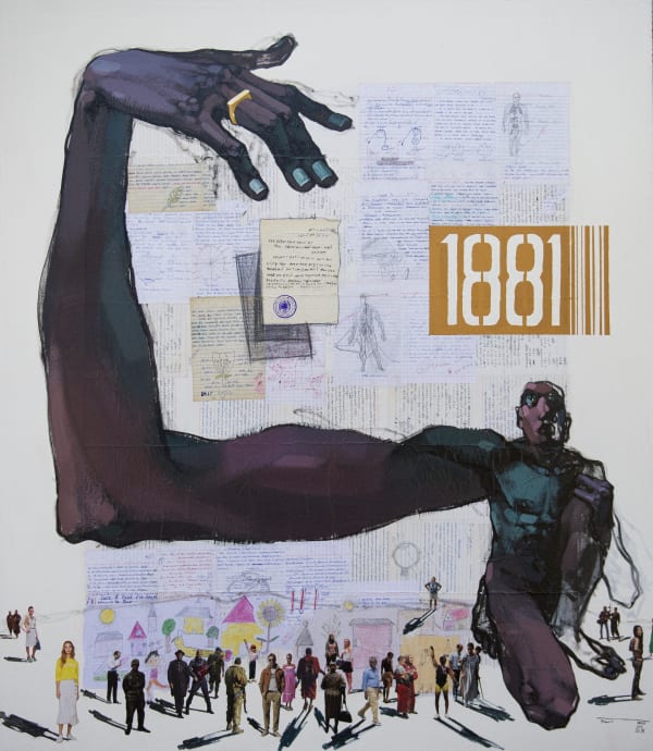 Dawit Abebe, Long Hands 23, 2021