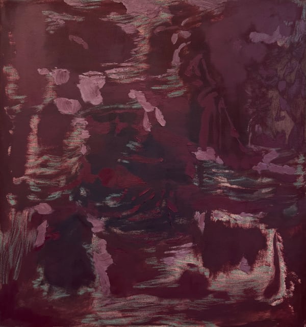 Anne Griffiths, Wine-Fueled Embrace, 2024