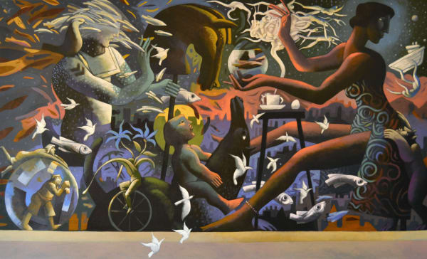 Nazir Tanbouli, The fortune teller, 2021