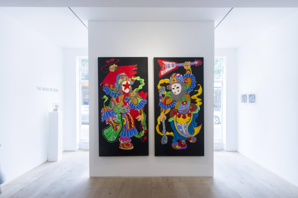 Hai Huang, Door God I & Door God II, 2013