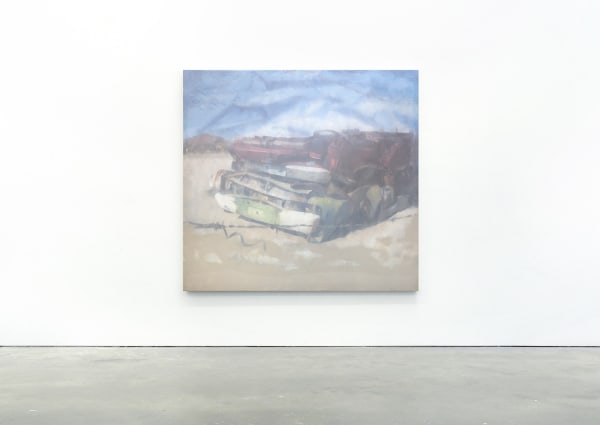 Martine Poppe, Crinkled escape routes, 2016