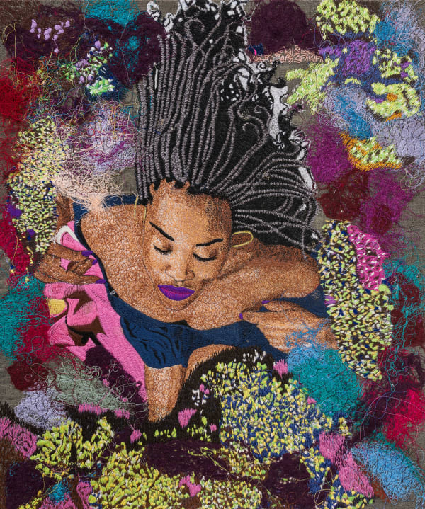 Kimathi Mafafo, Emerging Into Self III, 2023