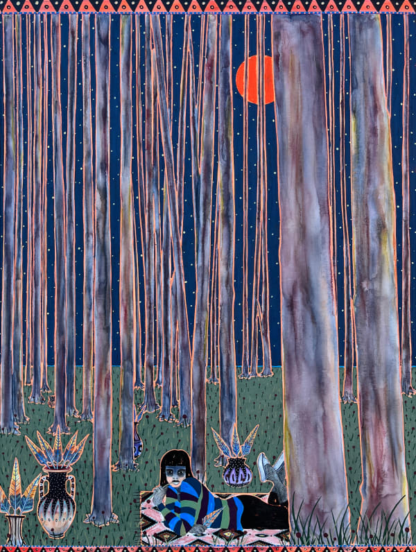 Rune Christensen, Beneath the canopy, 2024