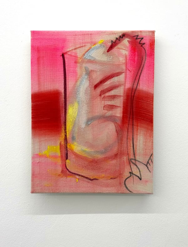 Penelope Kupfer, Long Island Ice Tea (Cock on the rocks series), 2023