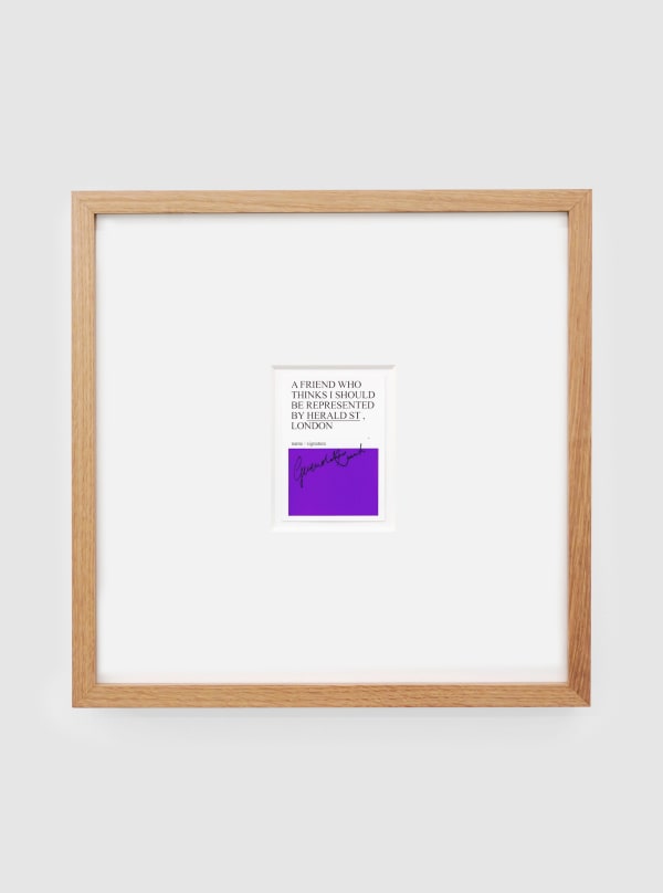 Dani Marcel, Gallery Poll #39, Guendelina, 2023