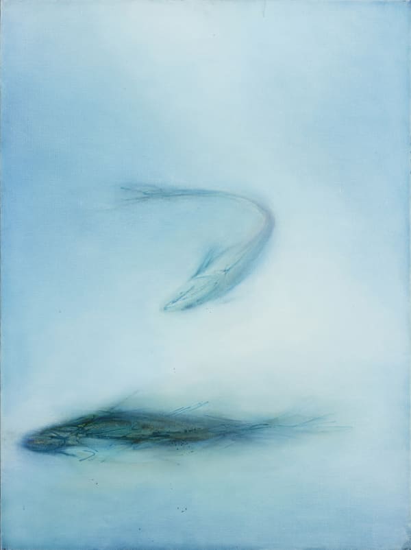 Lalan 謝景蘭, Deux poissons | Fish《雙魚》, 1972-1973