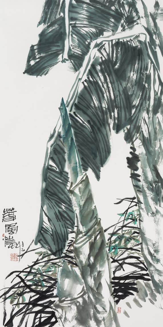 Pan Gongkai 潘公凱, Spring Breeze《春風》, 2016