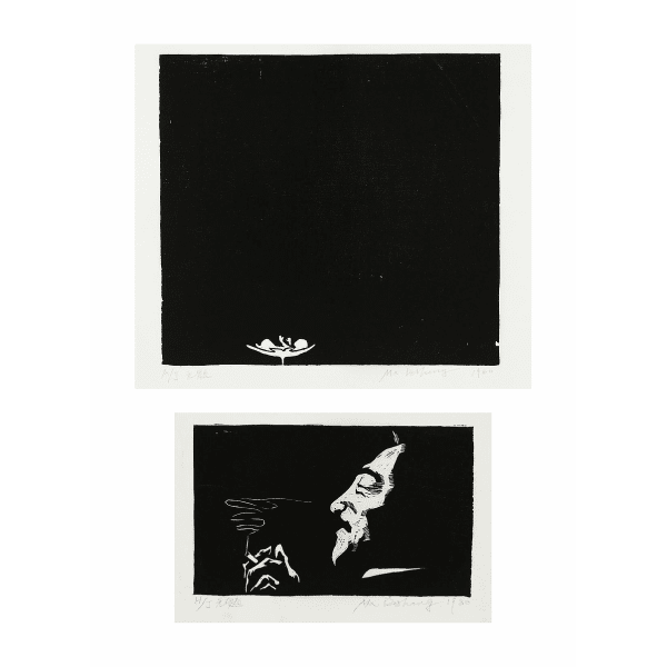 Ma Desheng 馬德升, Young Flower / Smoker《幼花 / 吸煙者》, 1980
