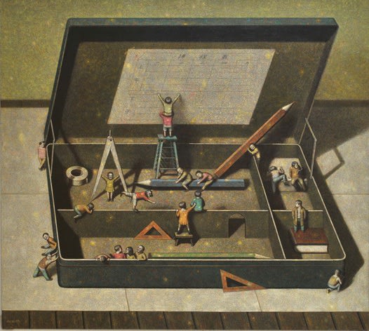 Liu Hong Wei 劉宏偉, Big Pencil Box (大鉛筆盒), 2010