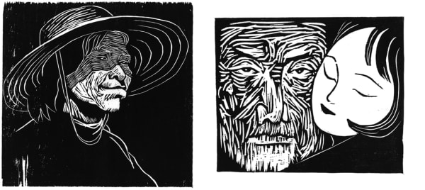 Ma Desheng 馬德升, Old Woman II / Bad Dream of a Girl 老婦(二) / 女孩的惡夢》, 1980