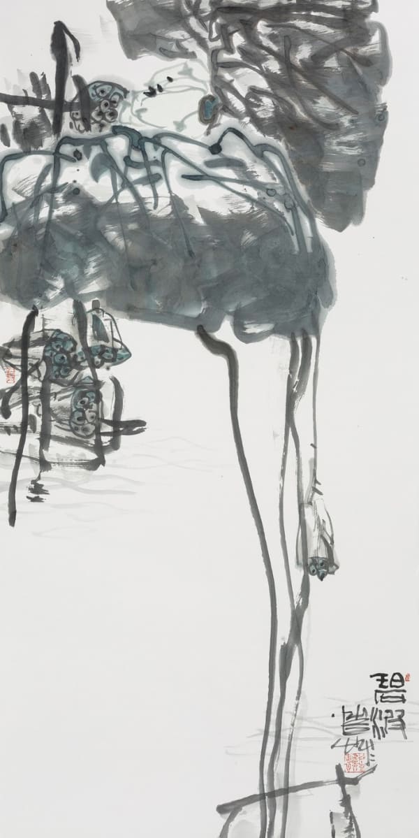 Pan Gongkai 潘公凱, Greenwaves (I)《碧波(一)》, 2016