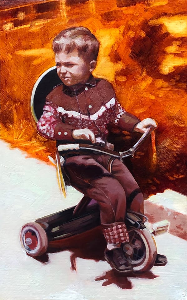 Meghan Murray, Untitled Motif #1 - ORANGE/BROWN, 2022