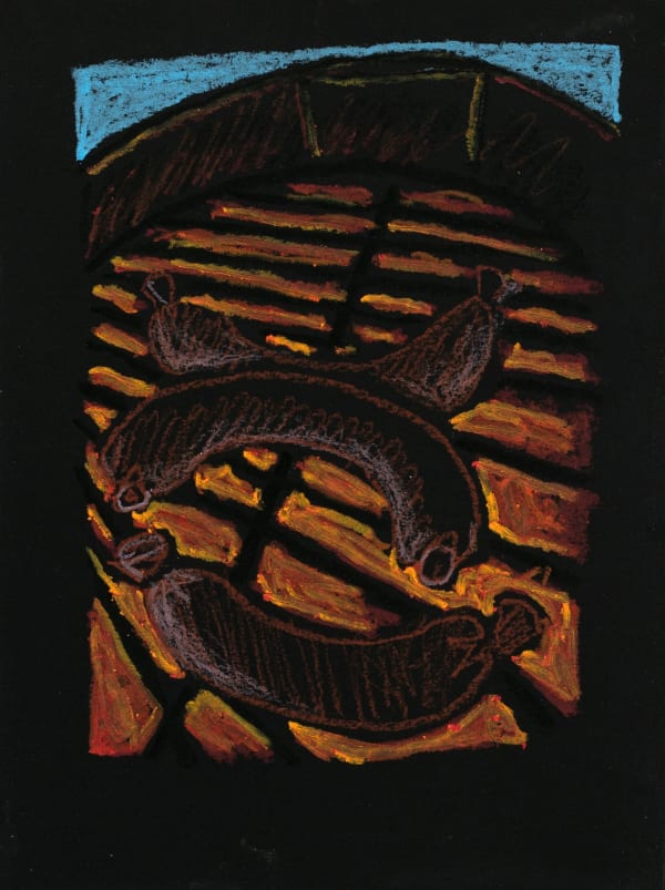 Campbell-Lynn McLean, Char, 12 x 9in, pastel on paper