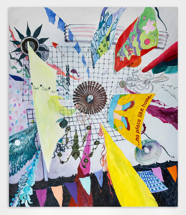 Lizzie Zelter, The Twister, 72 x 60 in