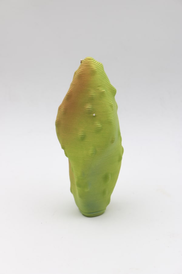 Danyang Song Diary 2, 2024 Glazed stoneware, Underglaze, Luster 6.4 x 2.5 x 2.6 in