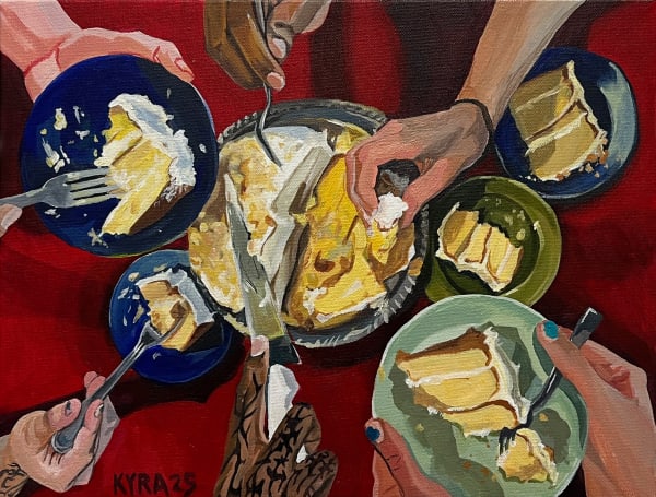 Kyra Gregory, Abundance, 12"x 16", 2025