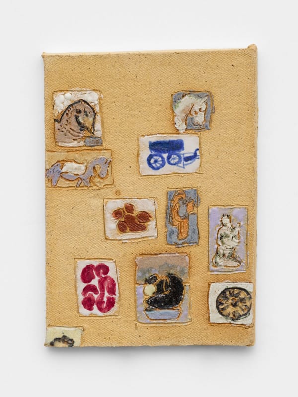 Raina Lee, Artist’s Reference Wall, stoneware, 6.5 x 4.5in