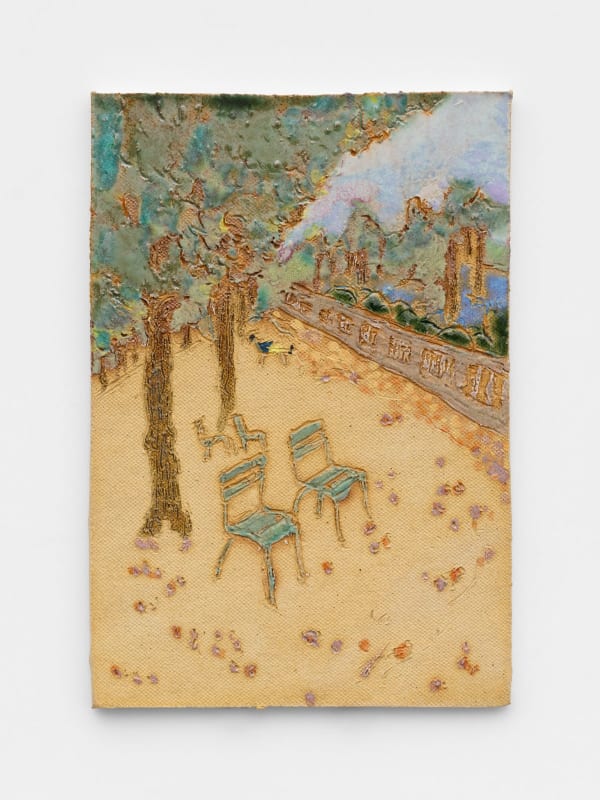 Raina Lee, Jardin Du Luxembourg, Stoneware, 9x6