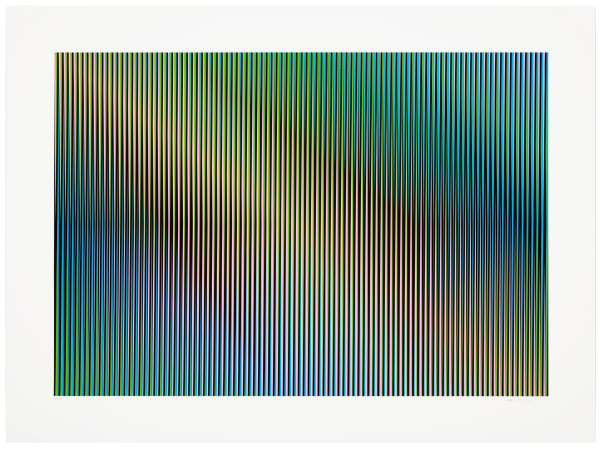 Carlos Cruz-Diez, Color Aditivo Papagayo 3, 2012