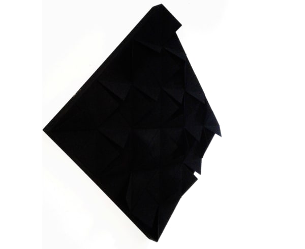 LAb[au], origamiSquare Superblack, 2020